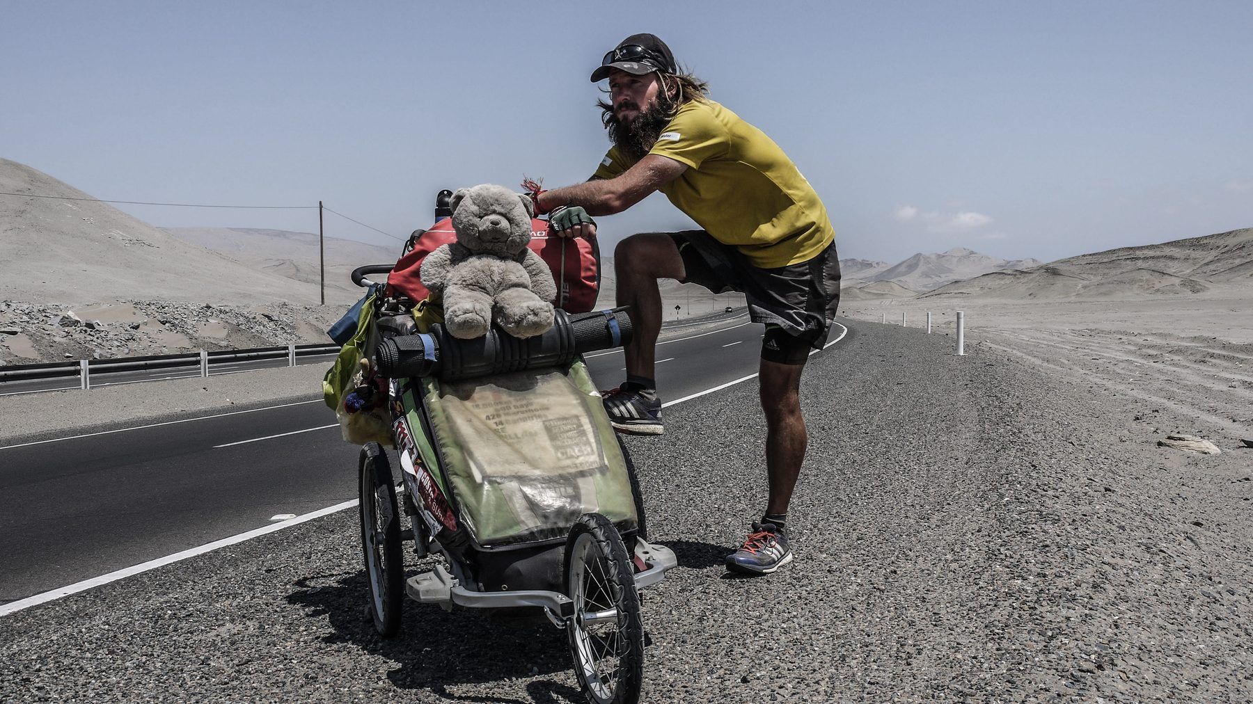 Jamie Ramsay on the road