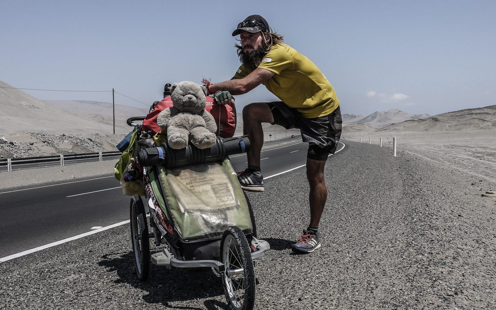Jamie Ramsay on the road