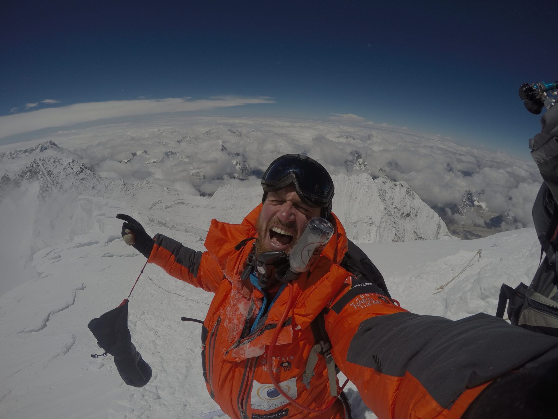 Jelle Veyt on an expedition