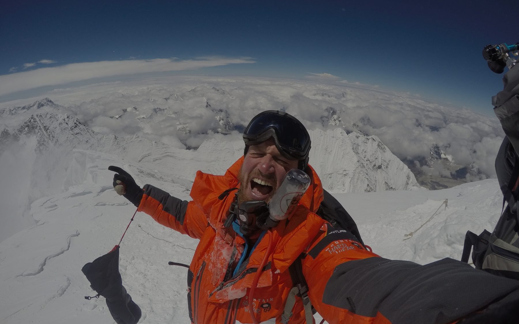 Jelle Veyt on an expedition