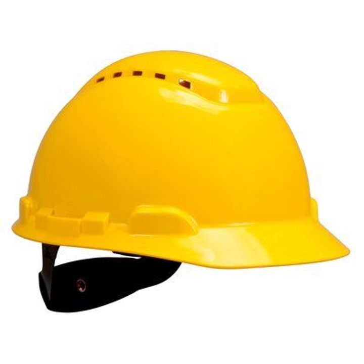 黃色通風工程安全帽 H-702V