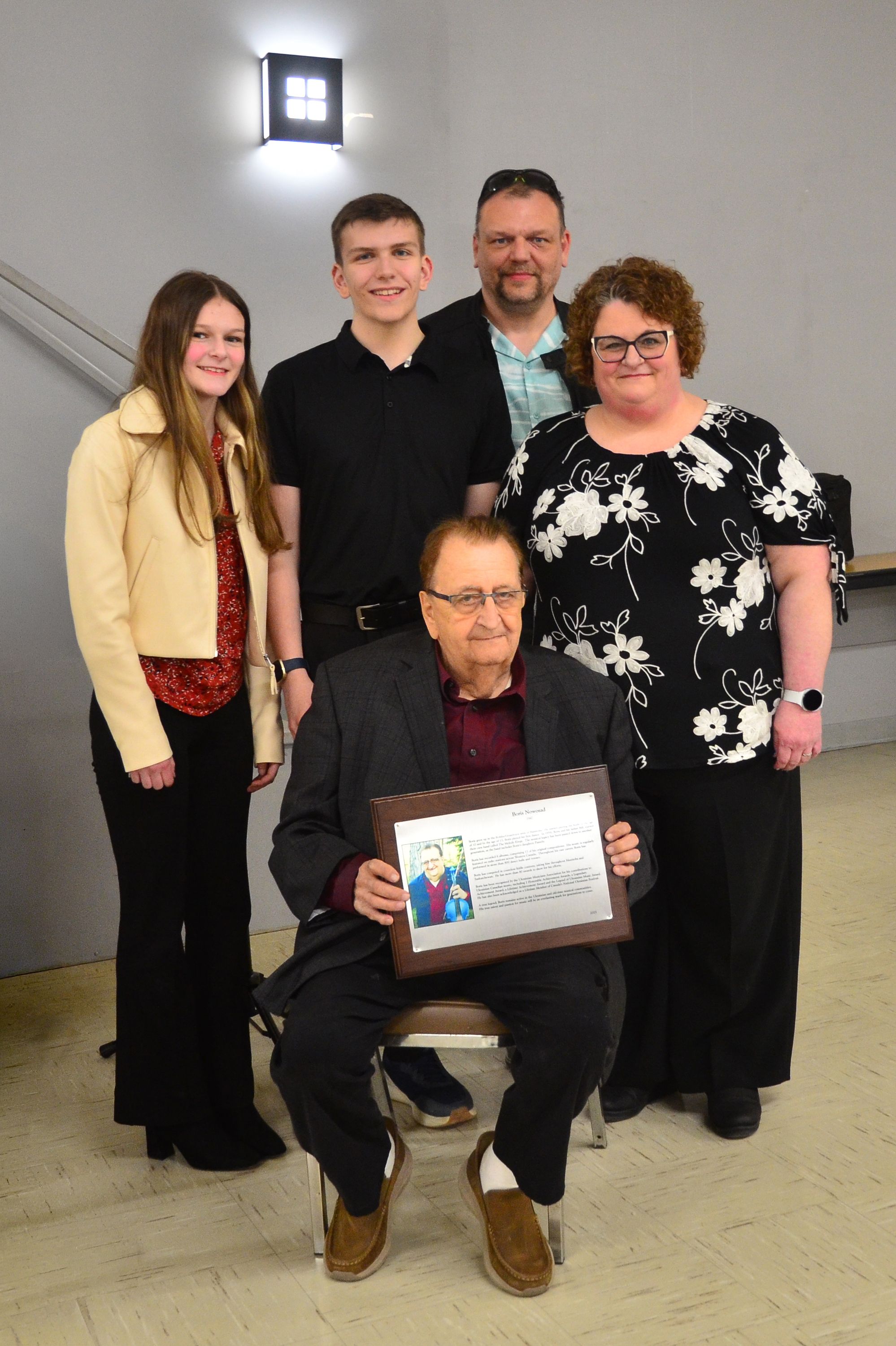 Boris Nowosad and Family