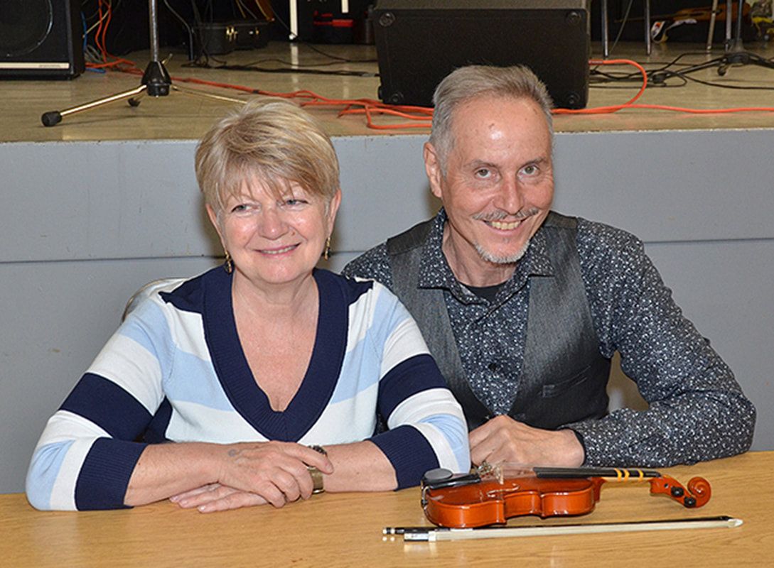 Larry Martineau with his wife