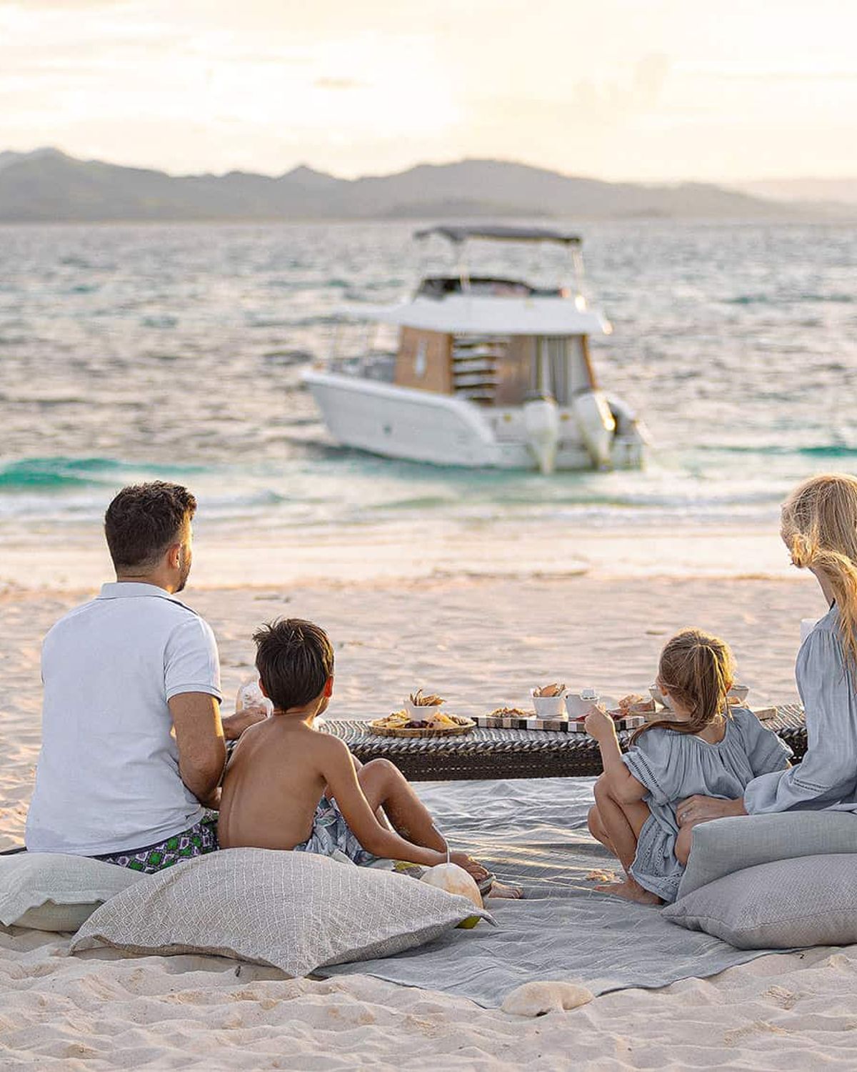 Dinner on the beach