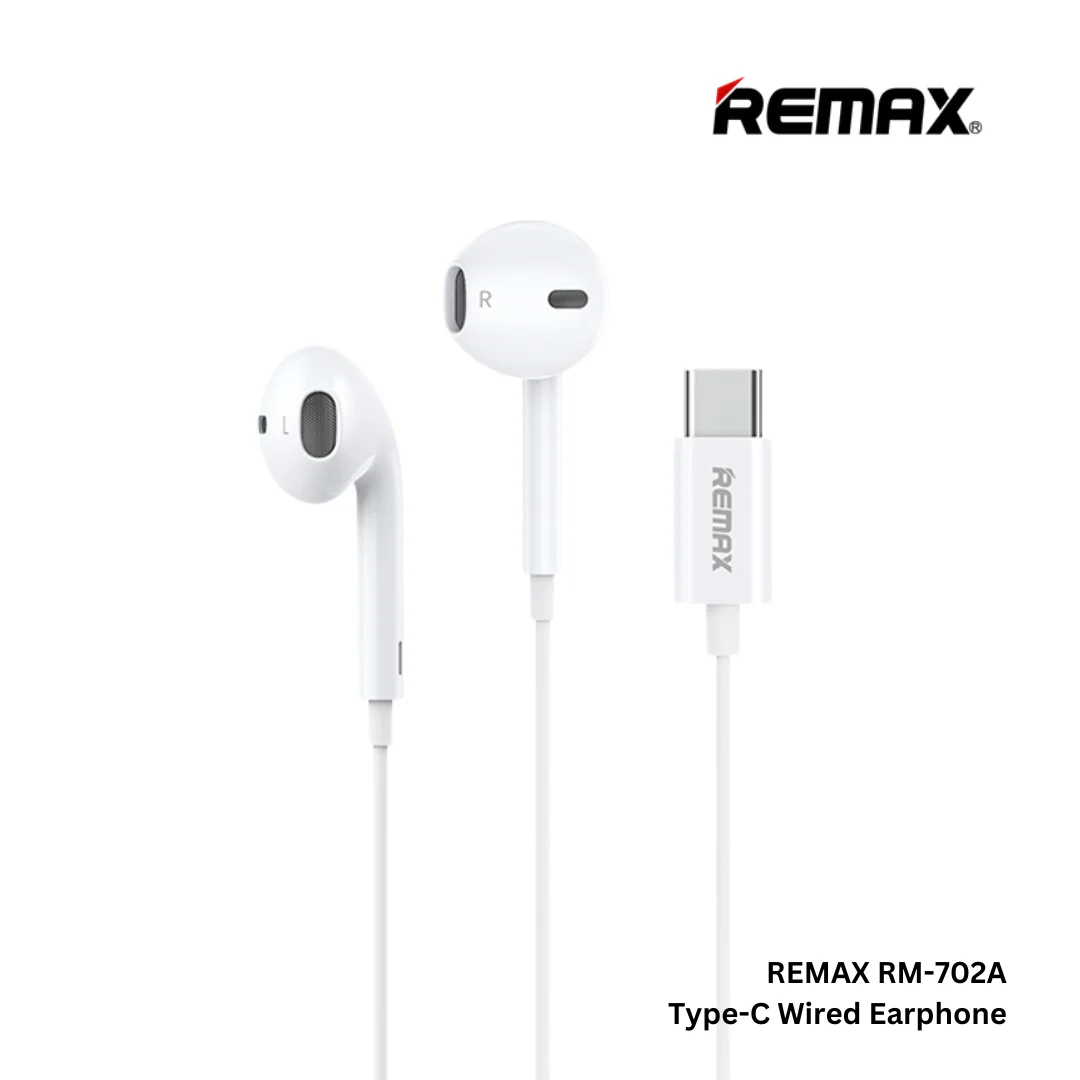 Remax RM-702i Wired Earphones Type-C