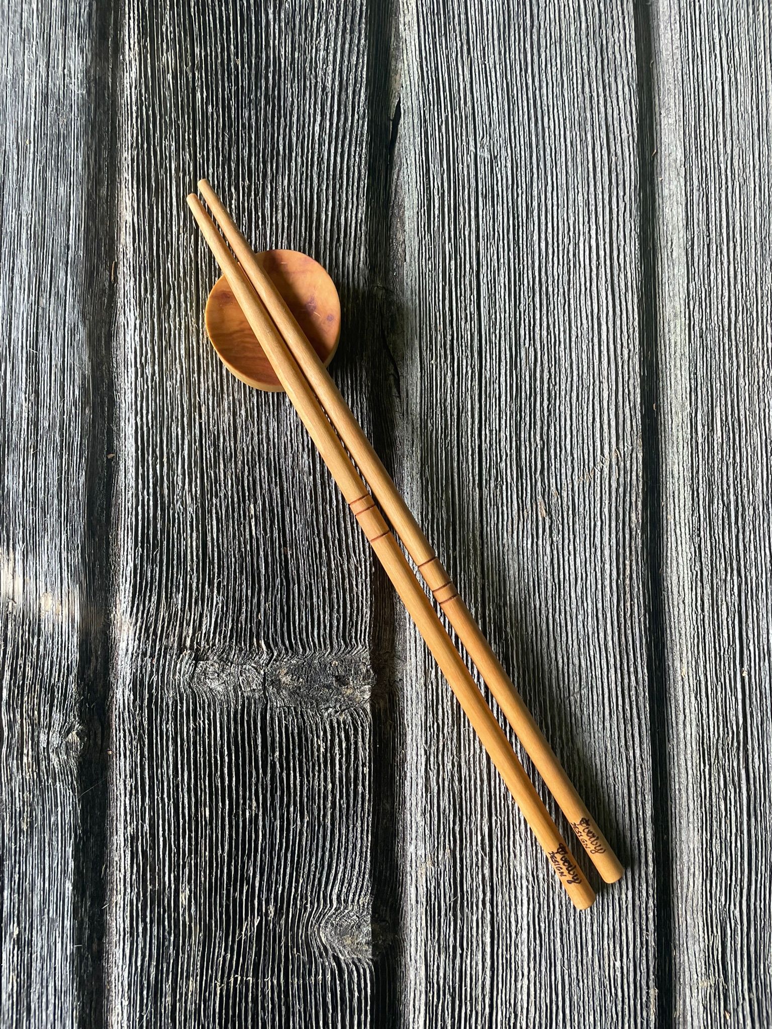 Bilde av Øverby Design® spisepinner med holder 