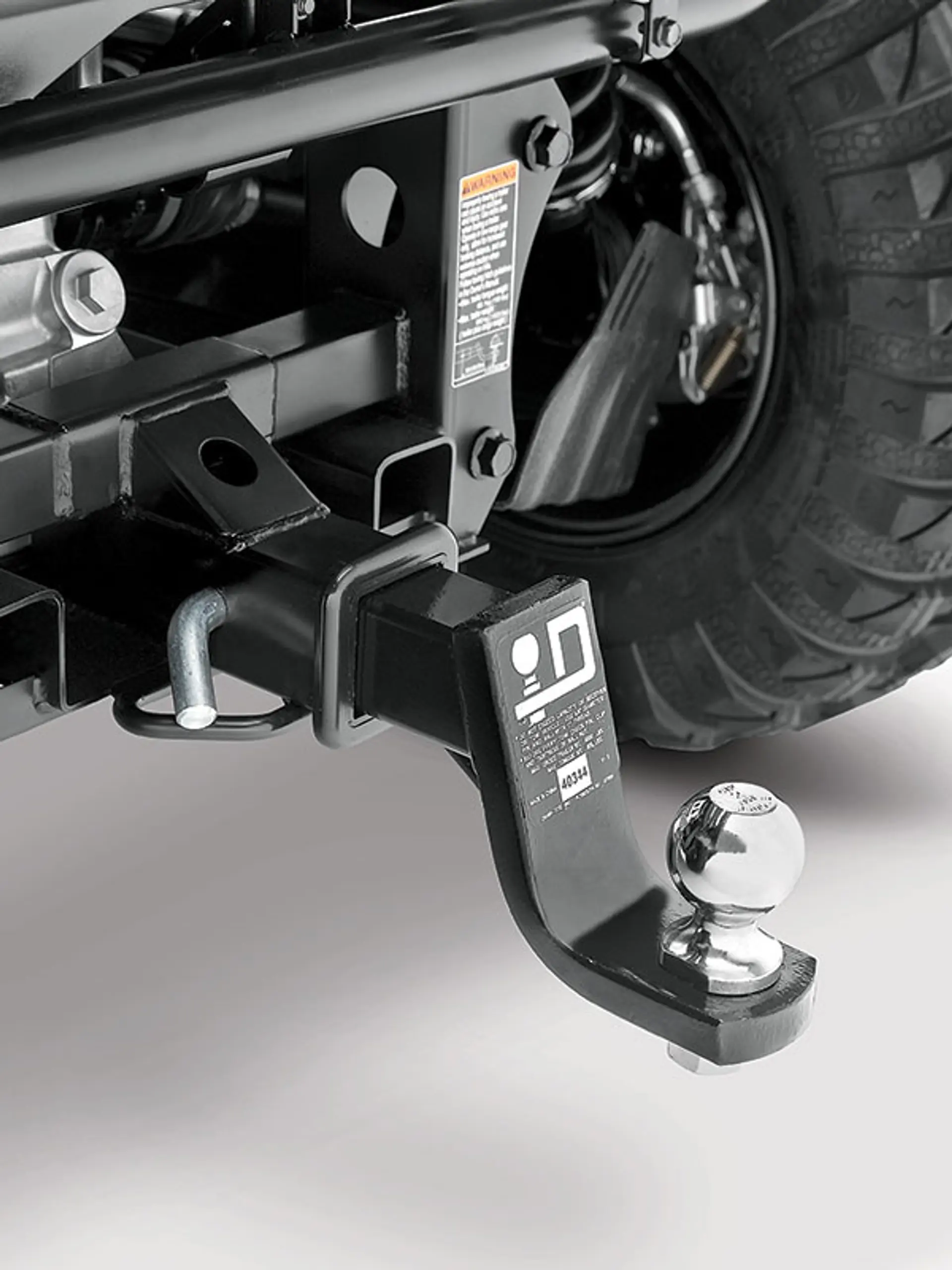 2 Inch Hitch Bar accessory for Kawasaki UTV.