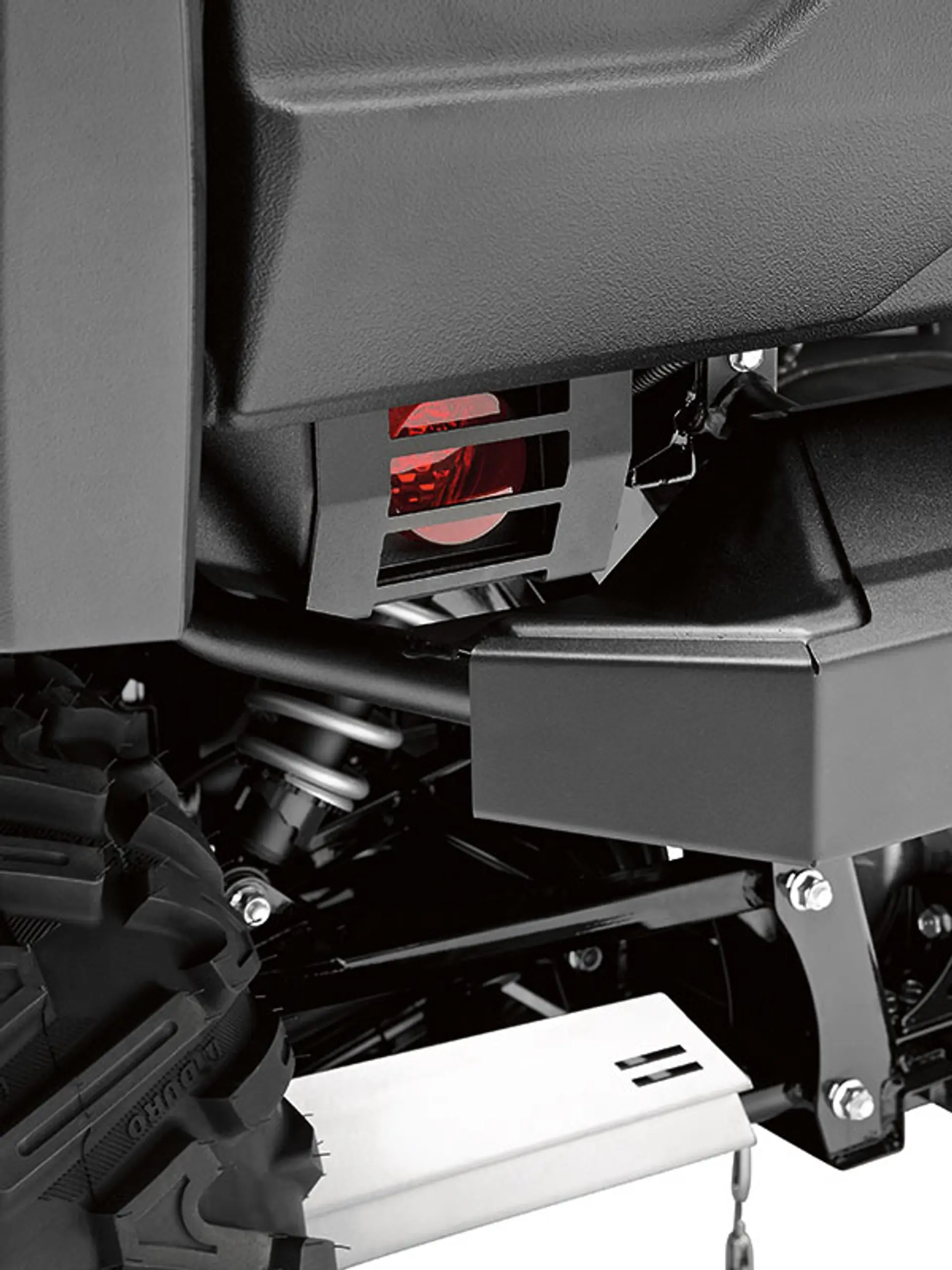Tail Light Guard Set accessory for Kawasaki UTV.