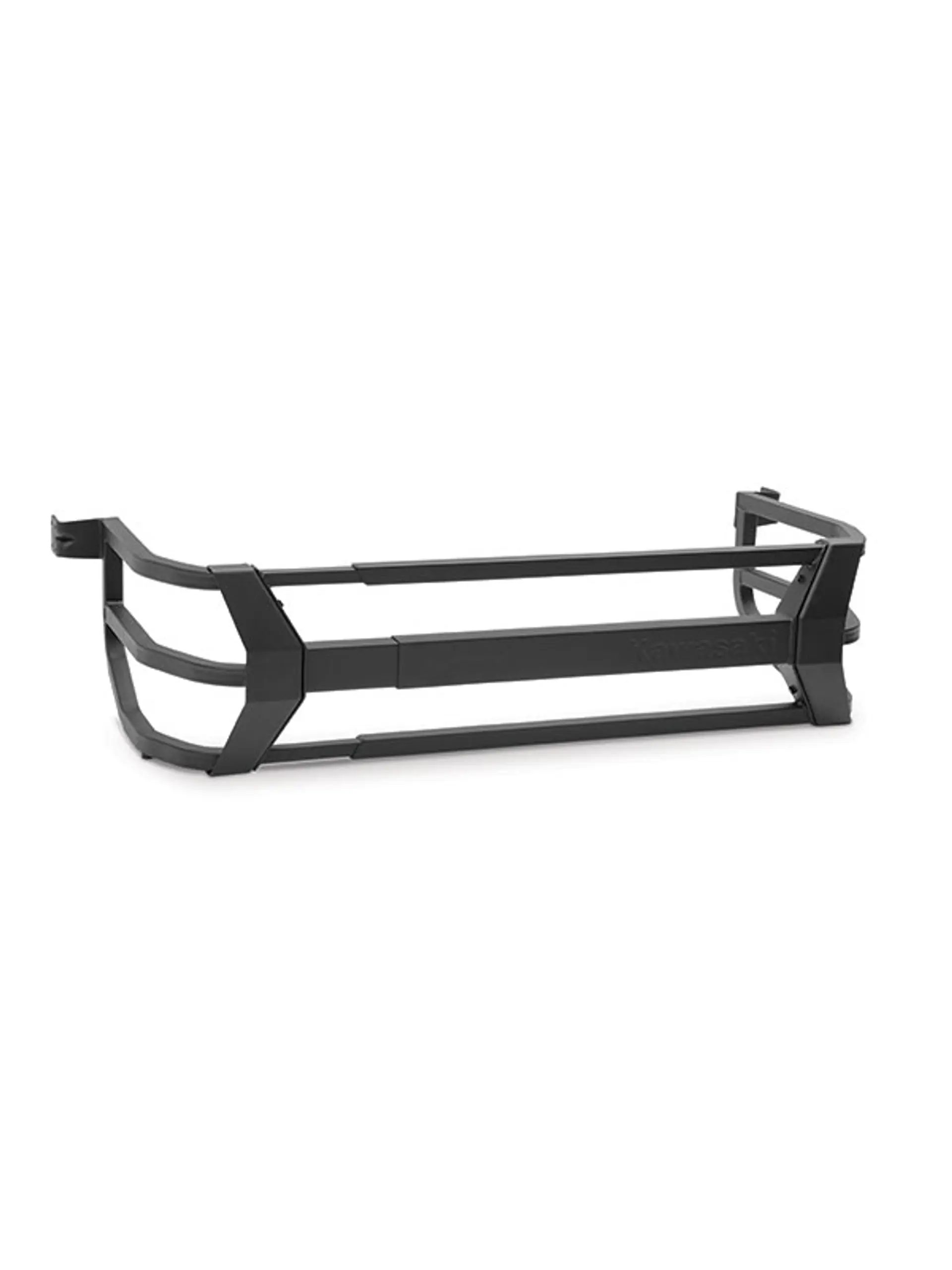 A bed extender accessory for a KT620 UTV.
