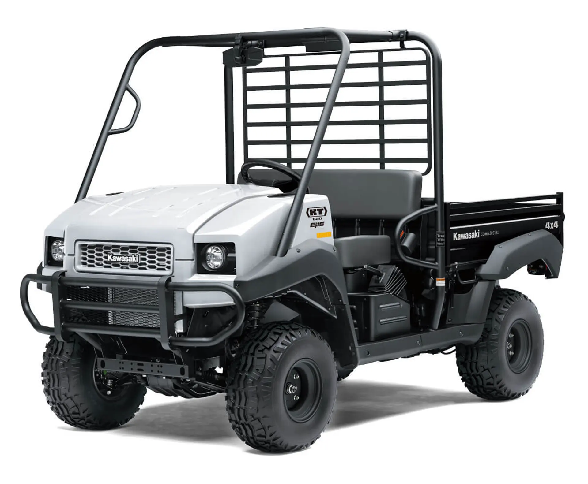 A white KT620 UTV.