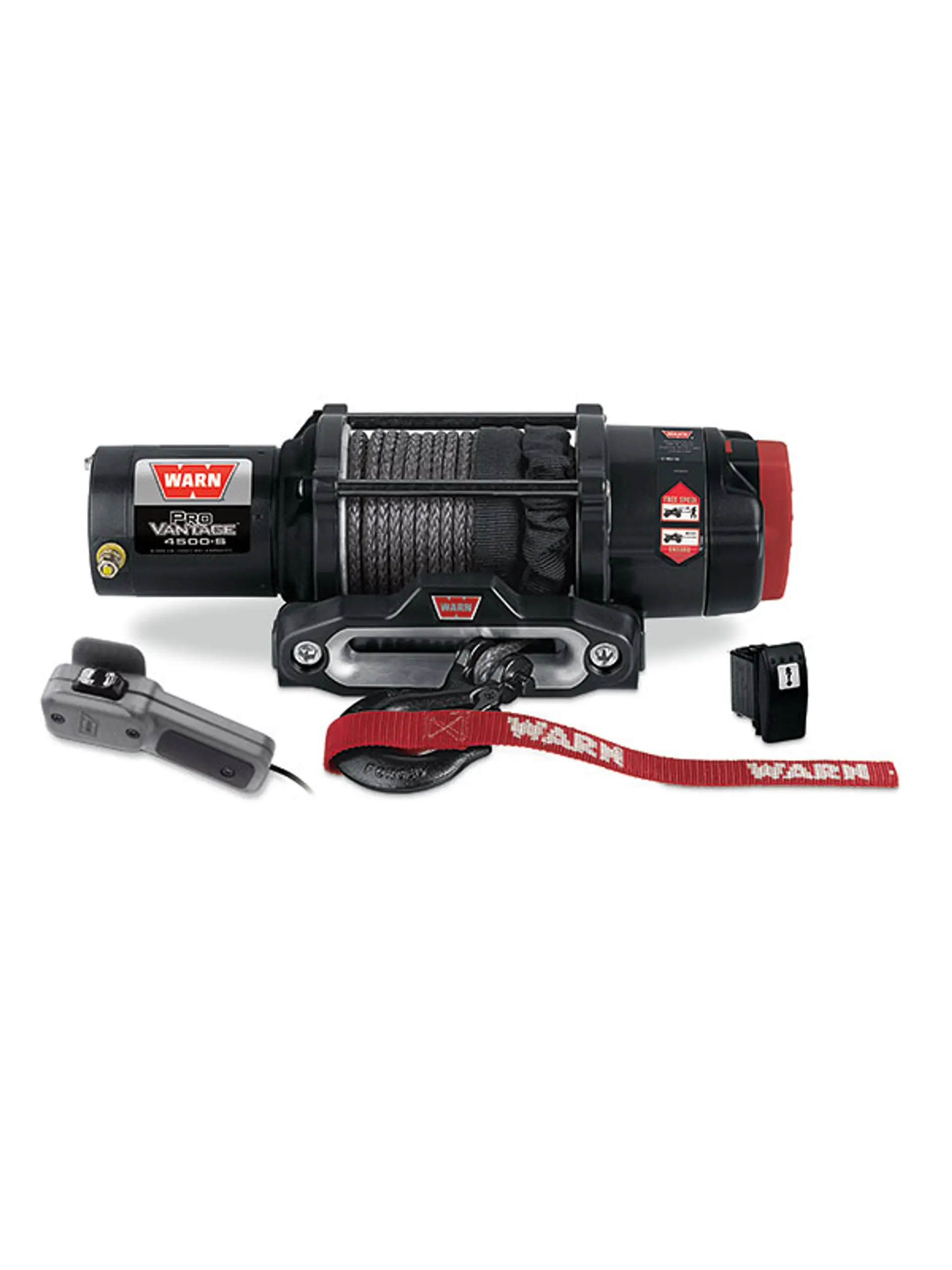 WARN® PROVANTAGE™ PV4500S WINCH accessory for Kawasaki UTV.