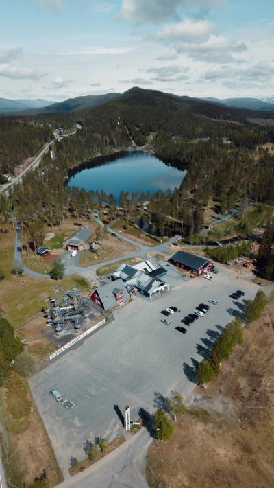 Park Nordica - Dronebilde parken. Fotograf: Christian Trustrup