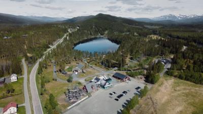 Park Nordica - Dronebilde parken. Fotograf: Christian Trustrup