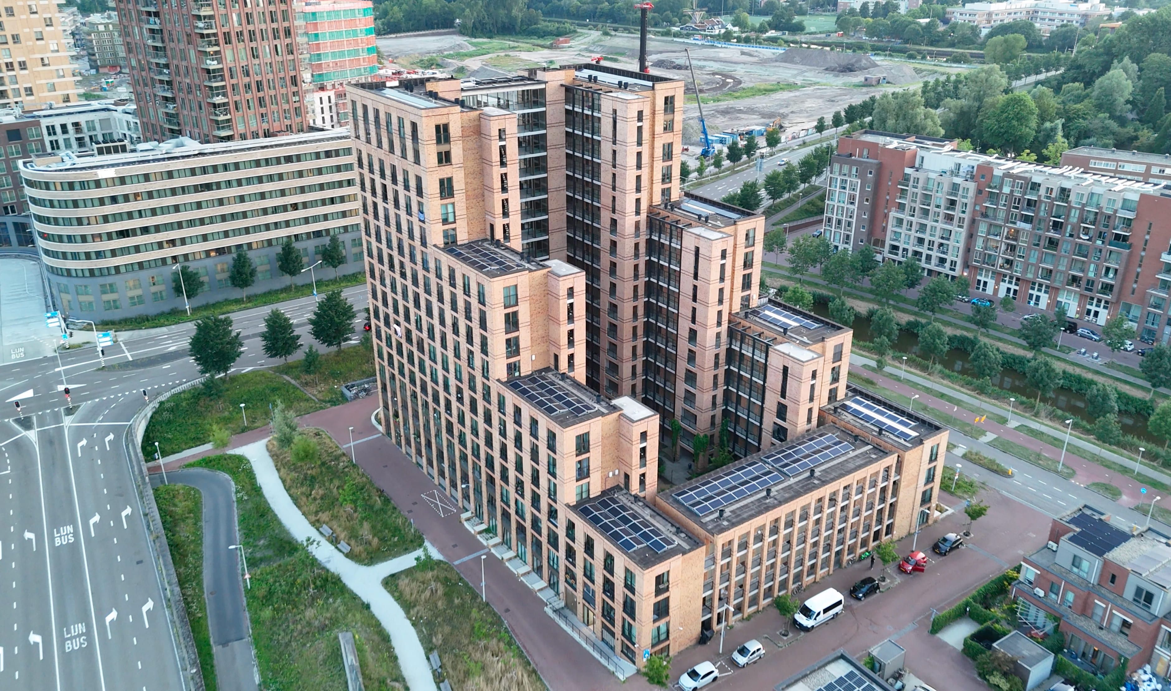 Noorderkwartier - Building Droneshot