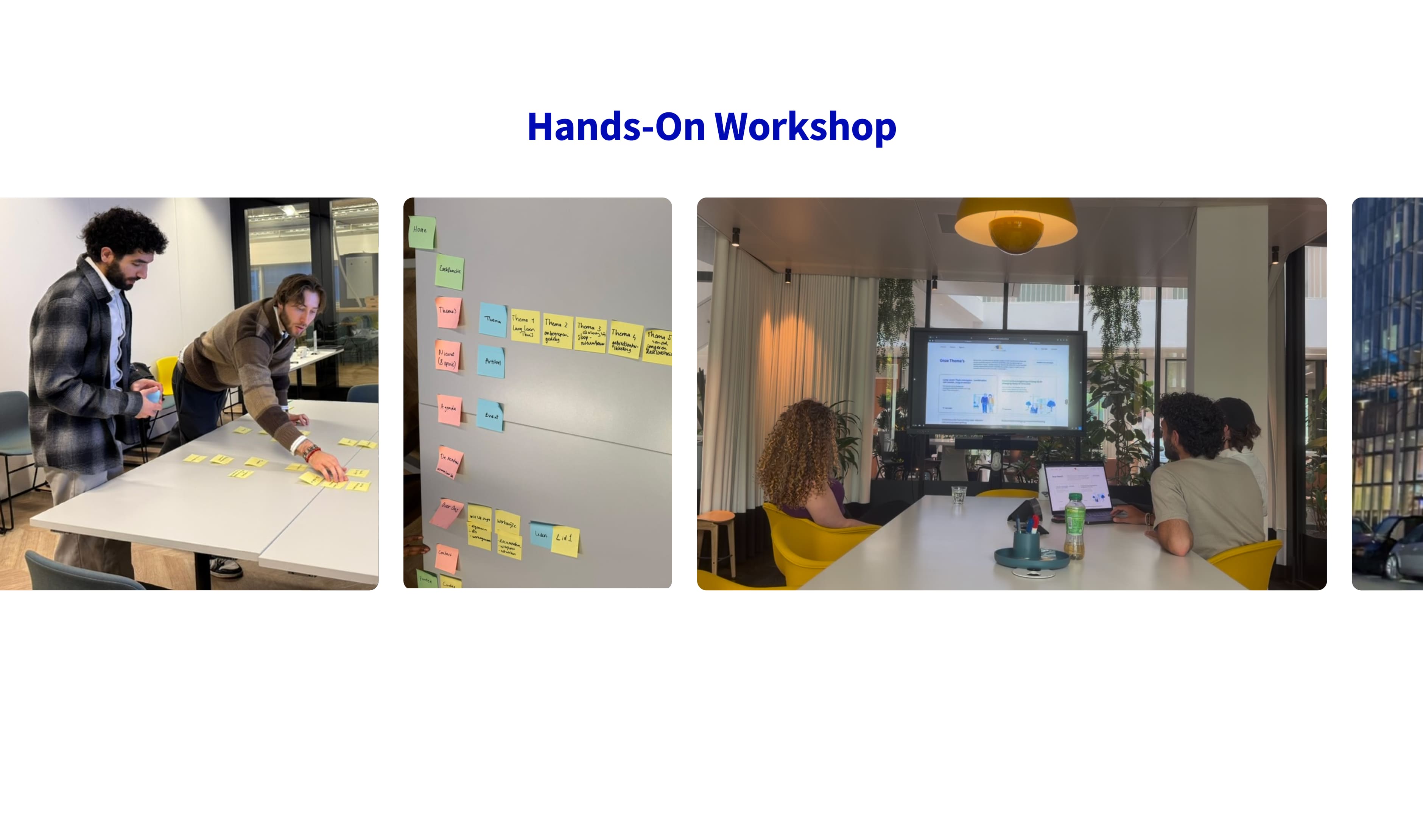 De Vernieuwde Stad - Hands-On Workshop