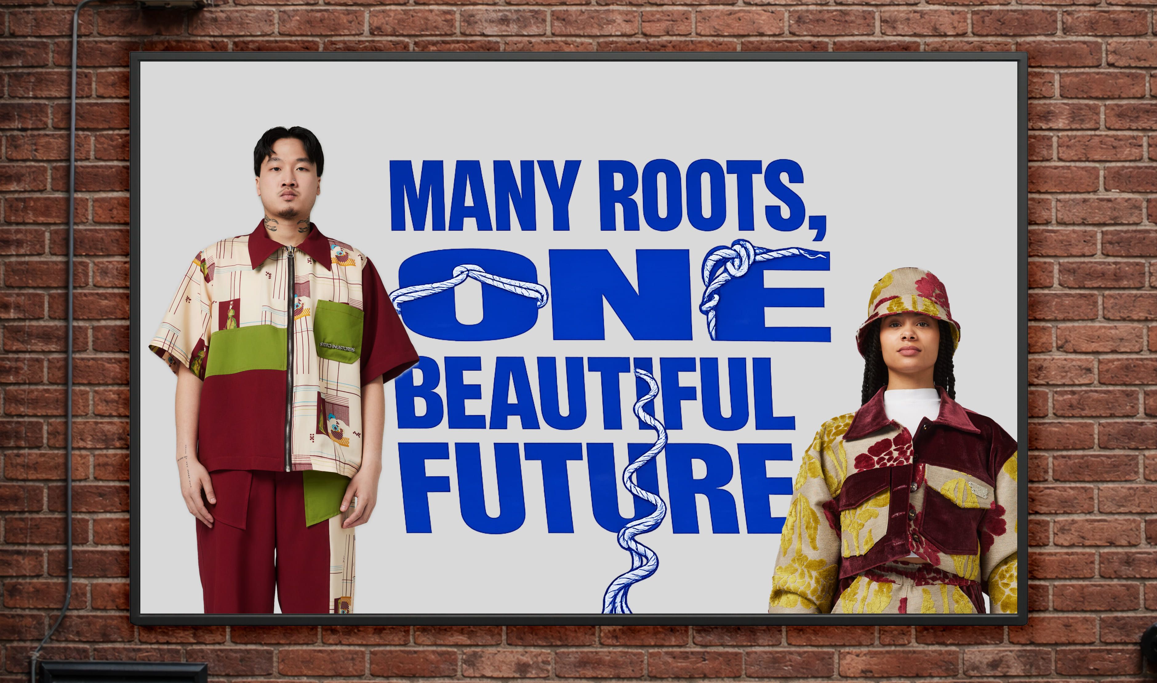 Stitching Stories - Banner Outside