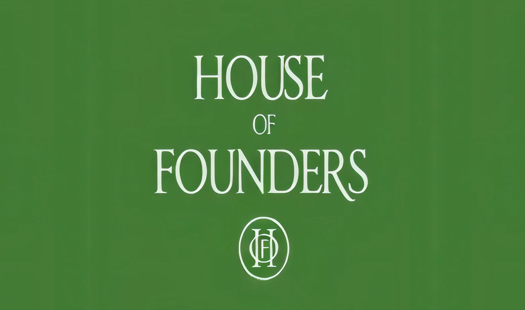 Groene House of Founders banner met Cape Town Edition branding.