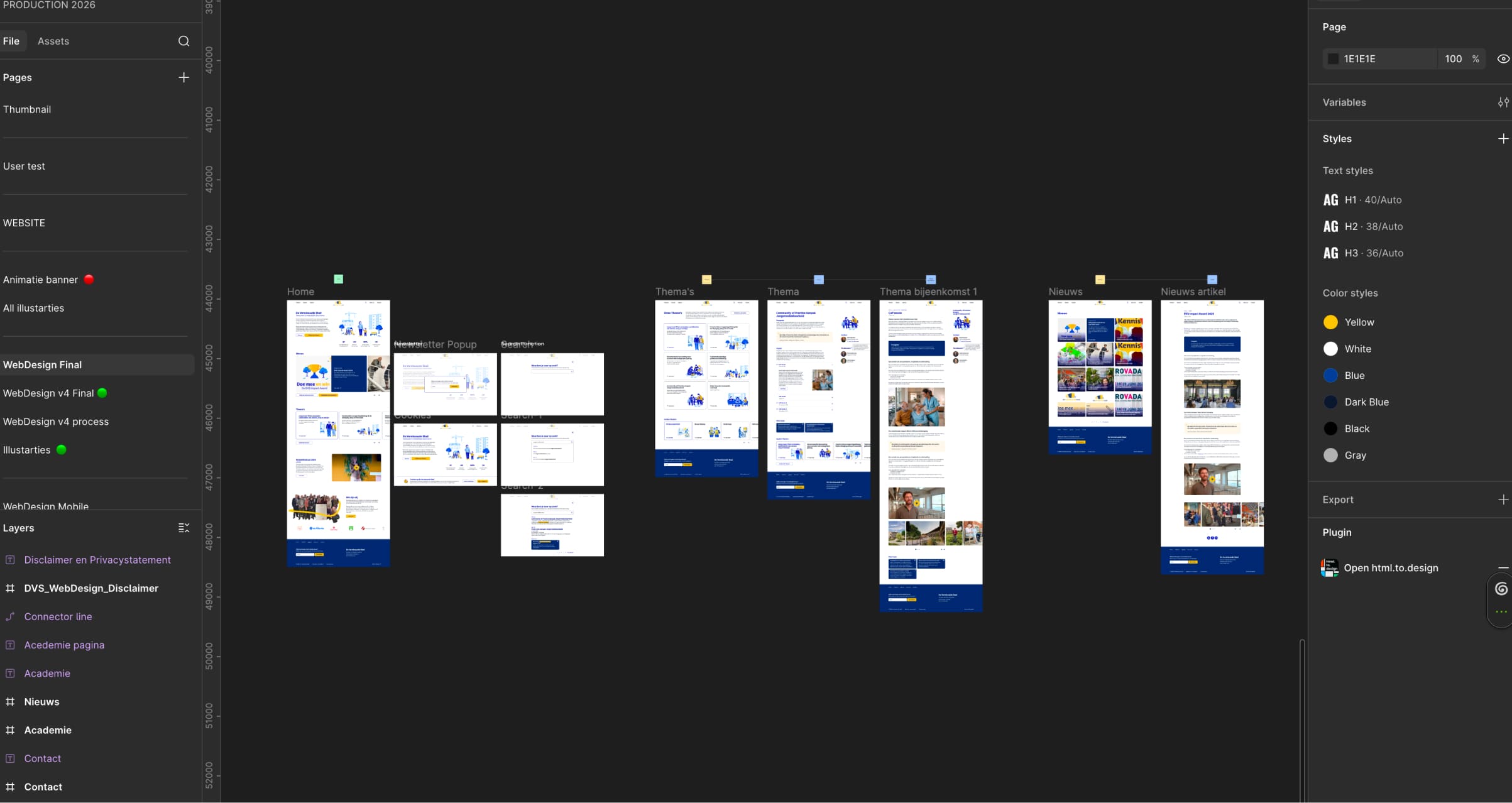 Reinspire - Kickoff, design & development