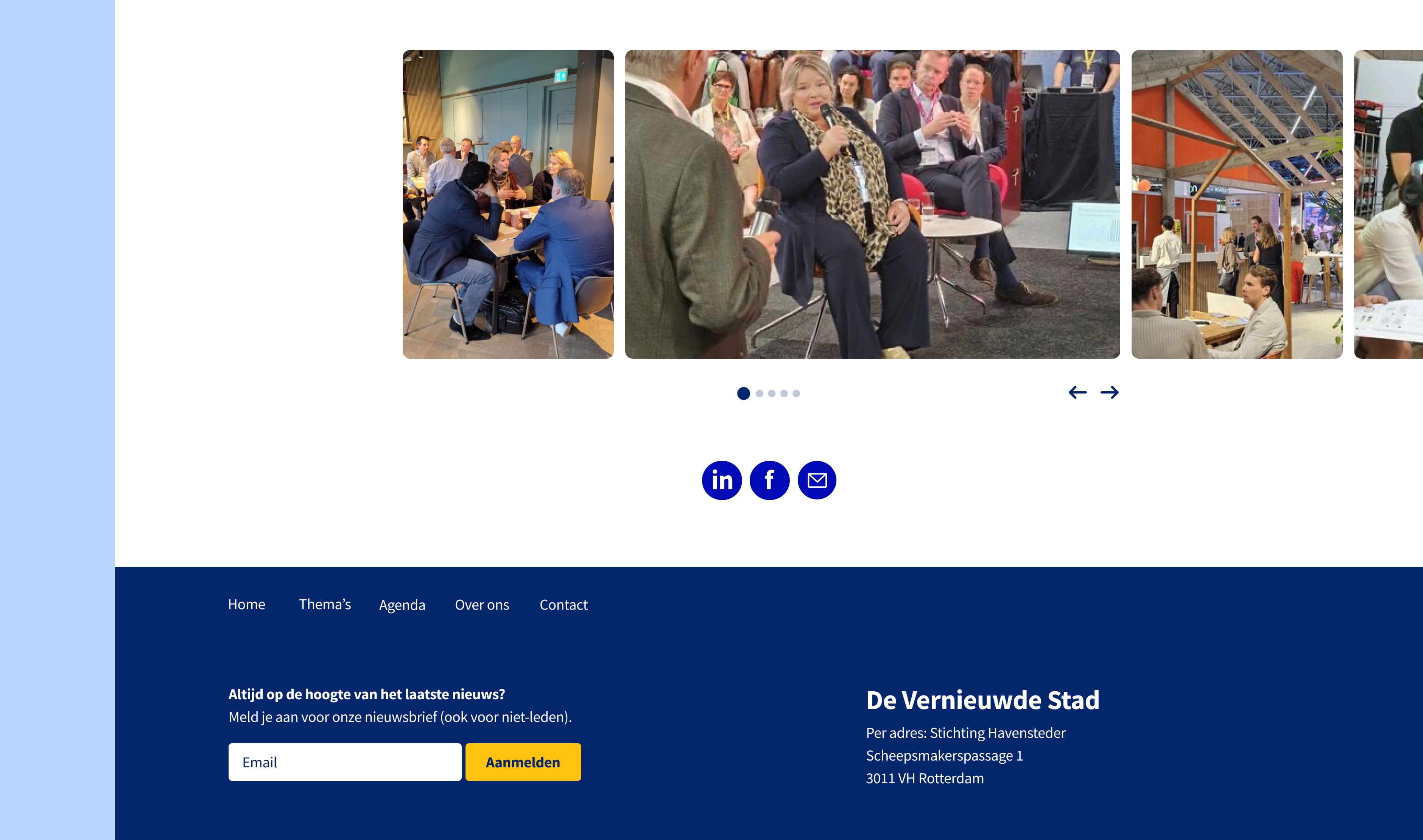 De Vernieuwde Stad - Blog Galerij