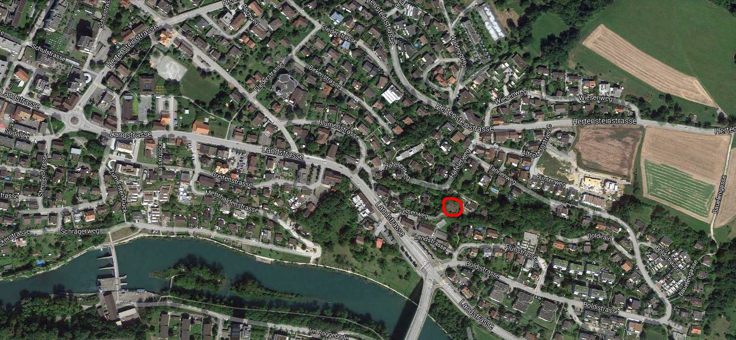 Felsenweg, Plan 2