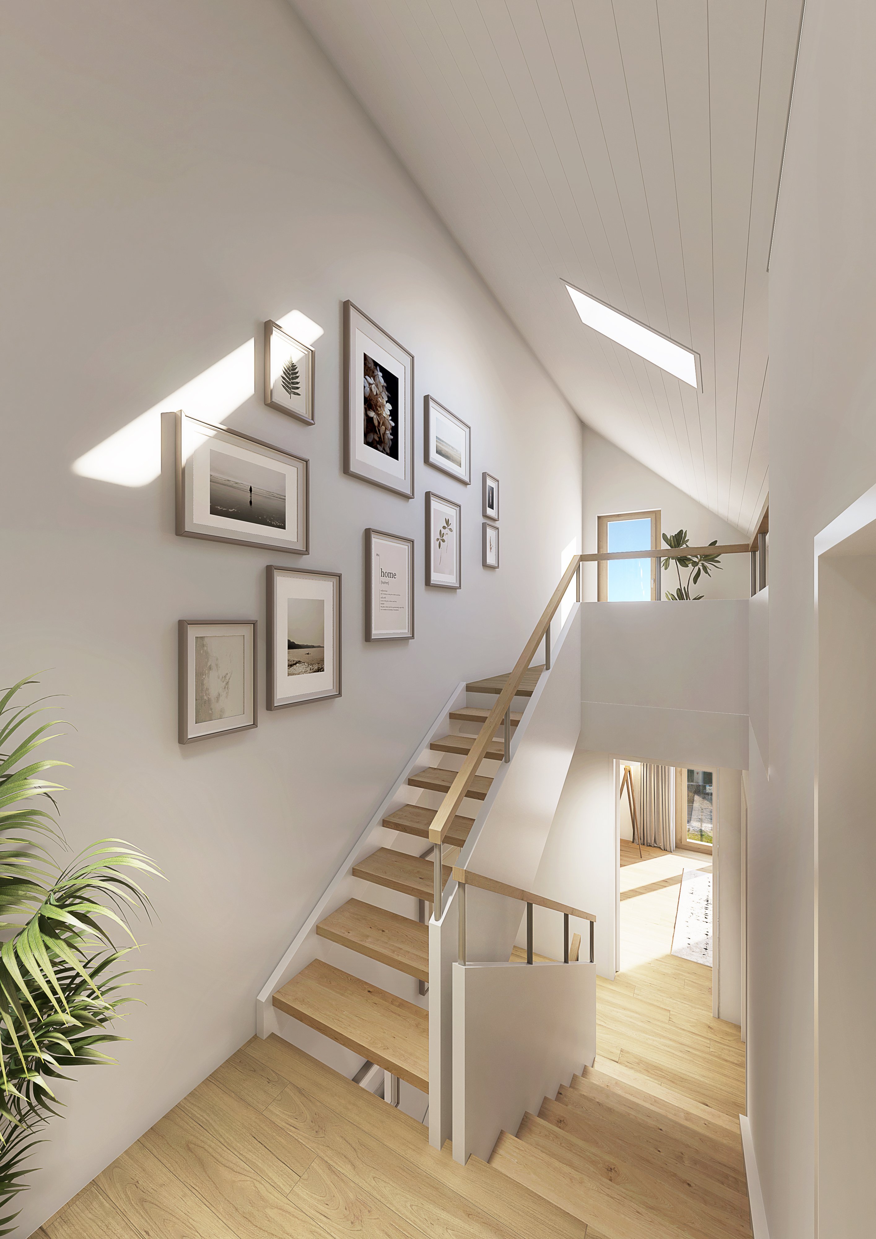 Visualisierung, Treppenhaus