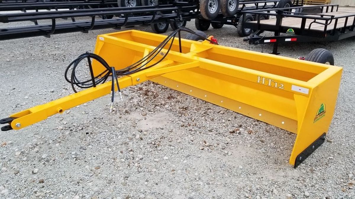 12 FT Drag Scraper w/ Tilt