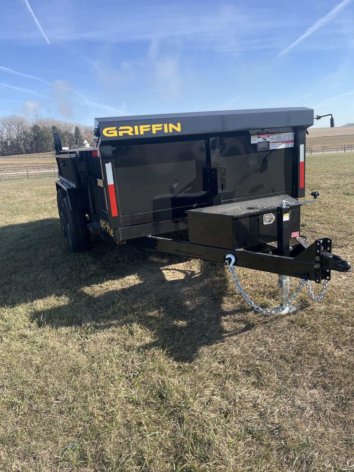 Griffin 7K 12 FT Dump Trailer