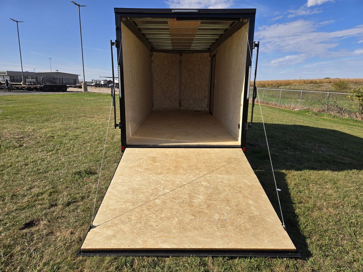 Formula 7K 16 FT Traverse Flat Top V-Nose Cargo Trailer