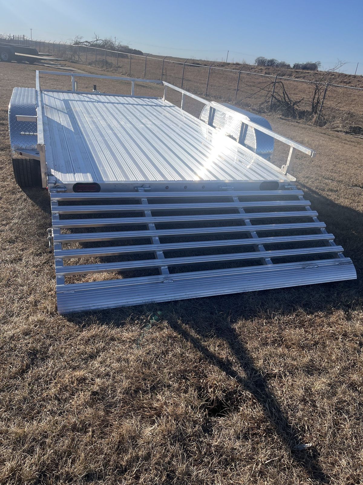 Cherokee 7K 14 FT HD Aluminum Utility Trailer