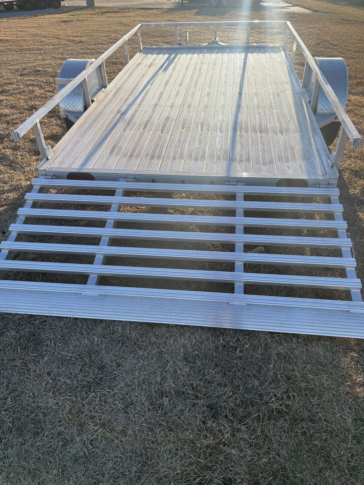 Cherokee 3.5K 12 FT Aluminum Utility Trailer