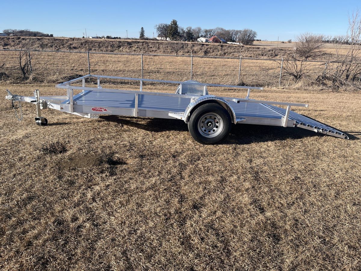Cherokee 3.5K 12 FT Aluminum Utility Trailer