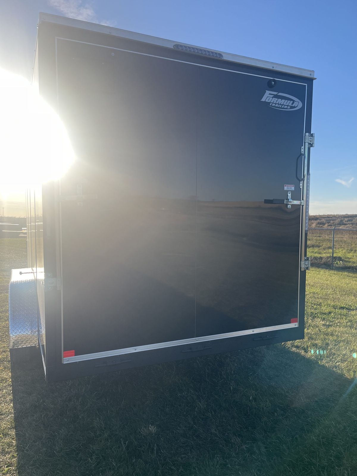 Formula 7K 16 FT Traverse Flat Top V-Nose Cargo Trailer