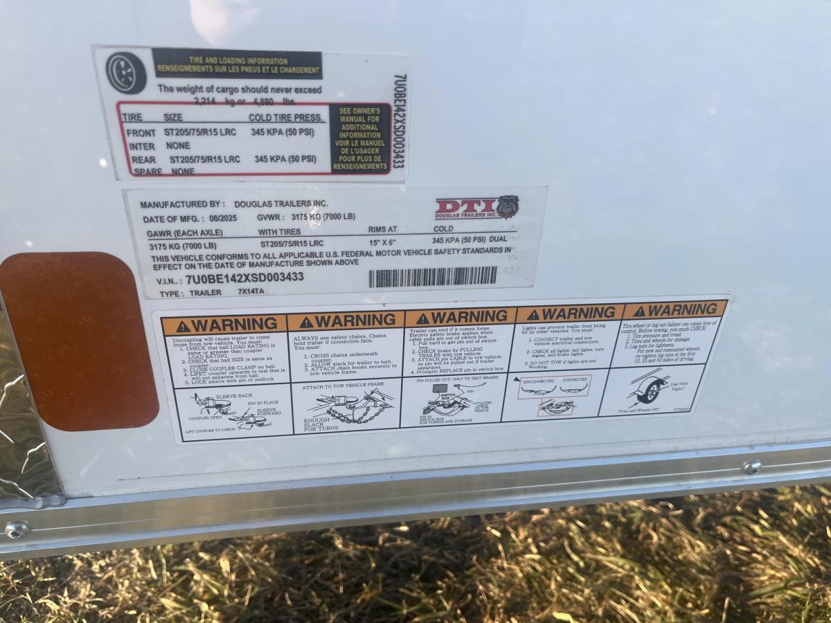 Douglas 14 FT Cargo Trailer