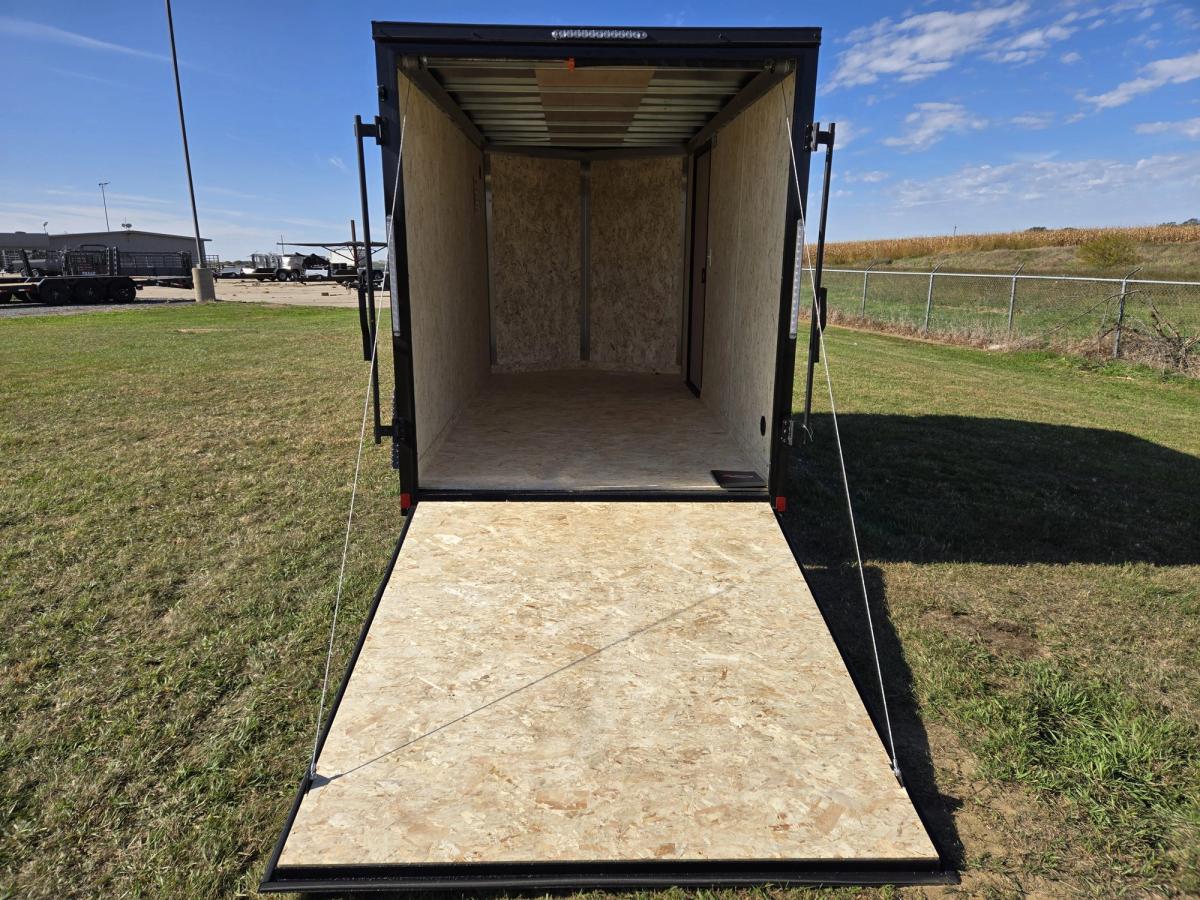 Formula 3K 12 FT Traverse Flat Top V-Nose Cargo Trailer