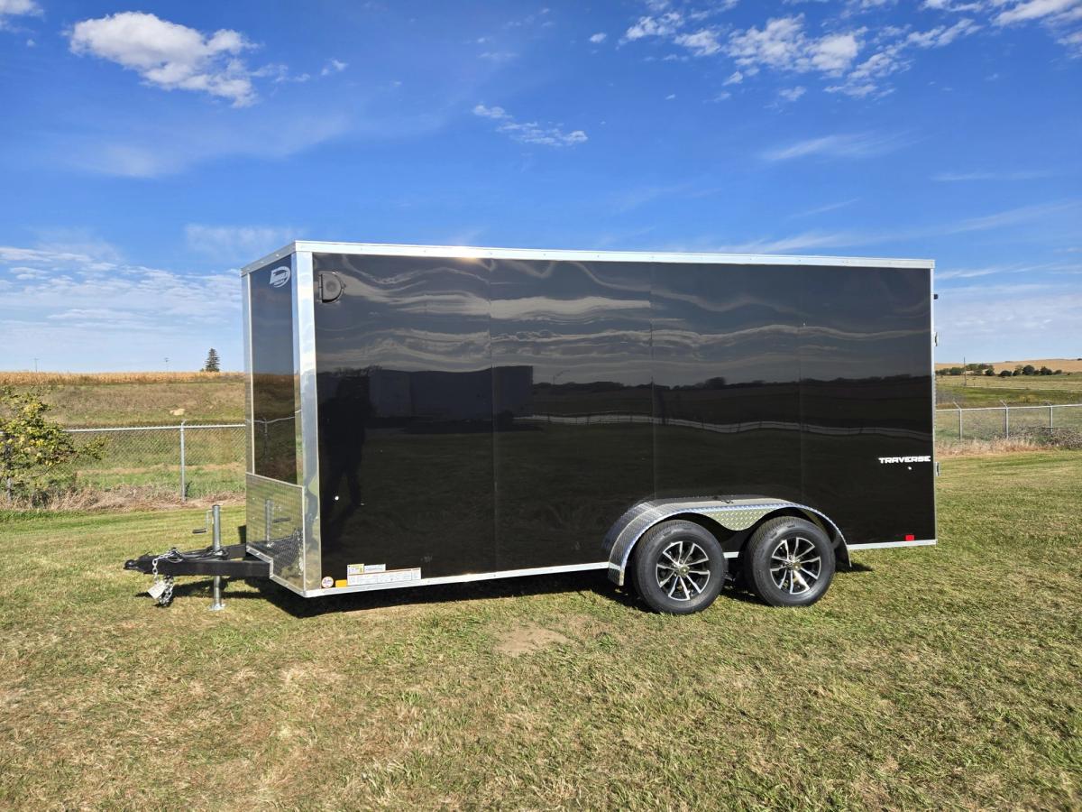 Formula 7K 16 FT Traverse Flat Top V-Nose Cargo Trailer
