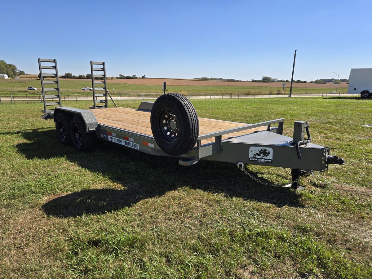 Bison 16K 20 FT Equipment Trailer