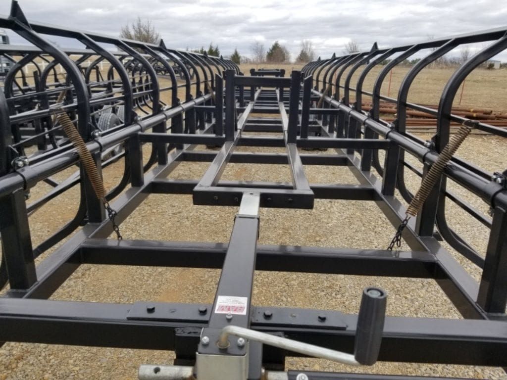 Industrias America 20X4 Manual Hay Bale Trailer_010