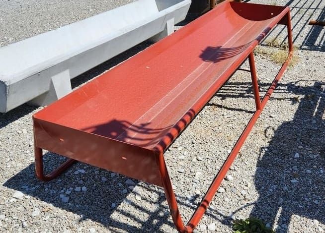 10 FT Metal Feed Bunk/Trough