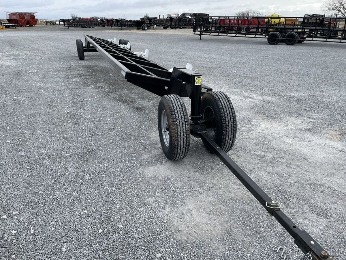 Industrias America 440 Header Hay Bale Transport Trailer_002