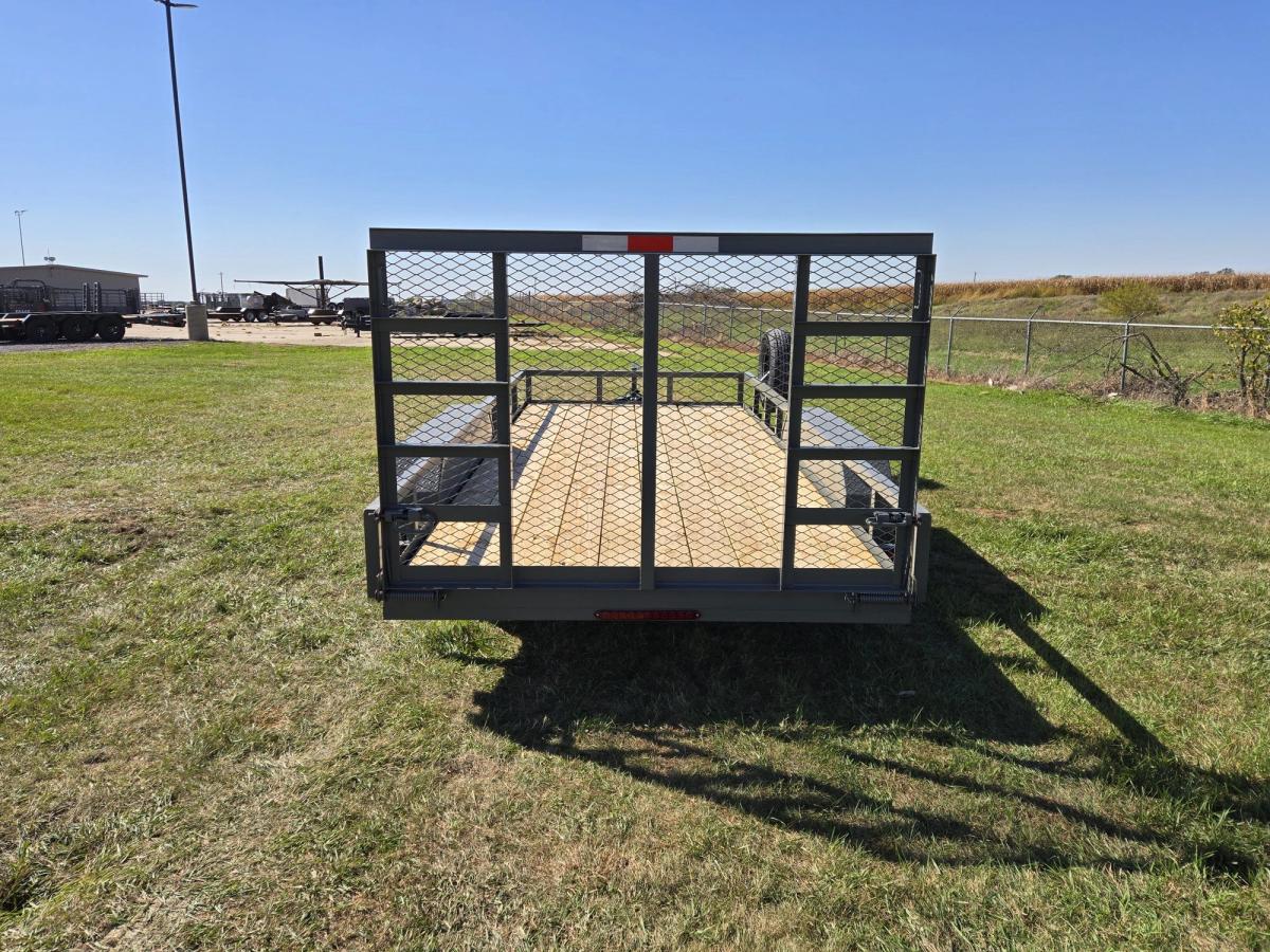Bison 7K 16 FT Utility Trailer