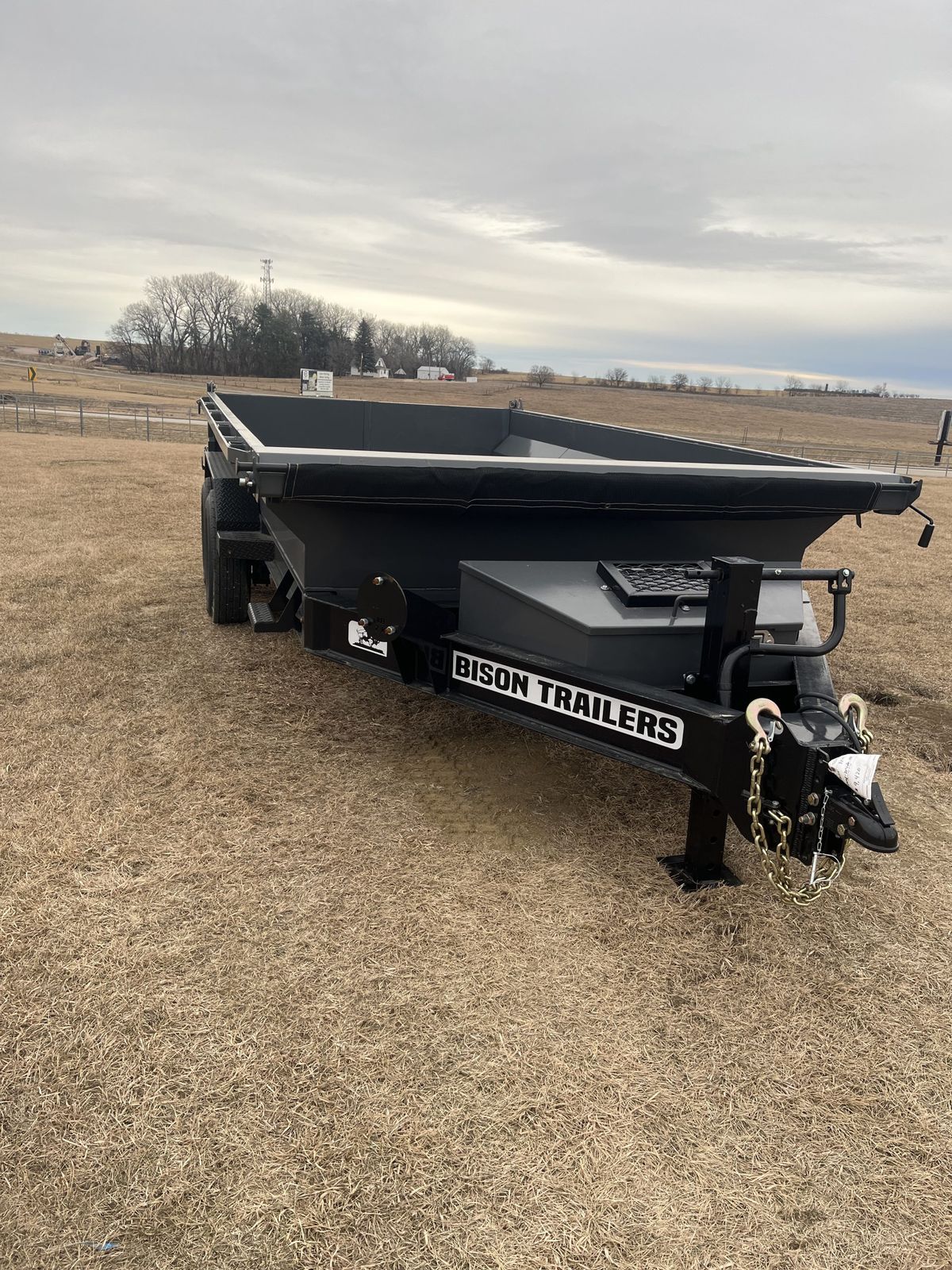 Bison 14K 14 FT Dump Trailer