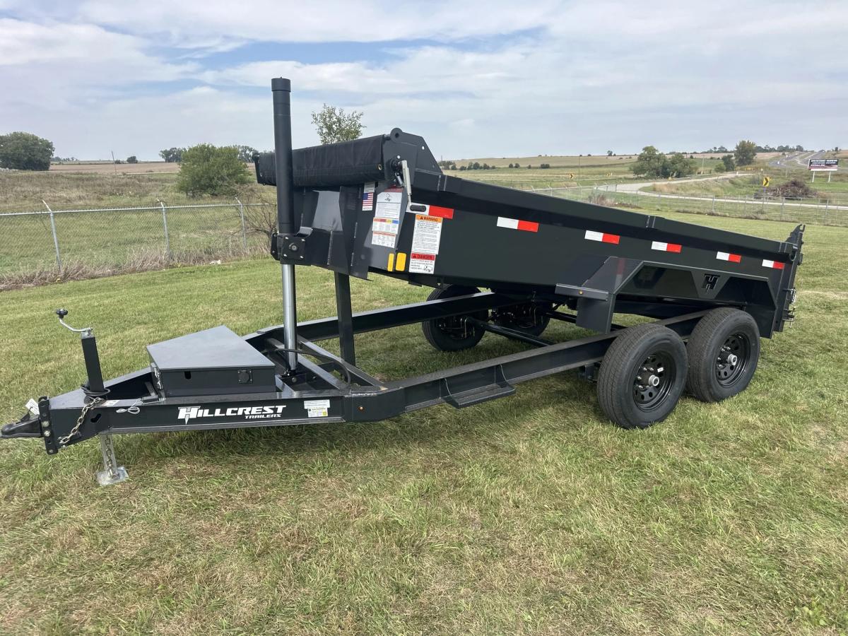 Hillcrest 10K 12 FT Dump Trailer – Bumper