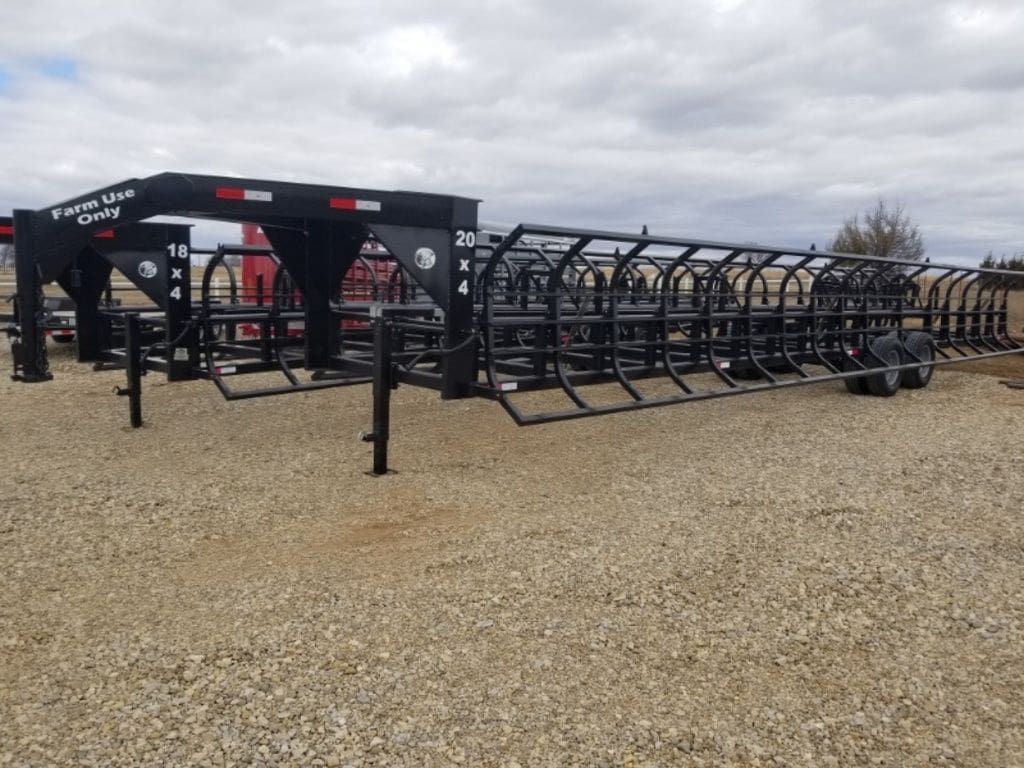 Industrias America 20X4 Manual Hay Bale Trailer_001
