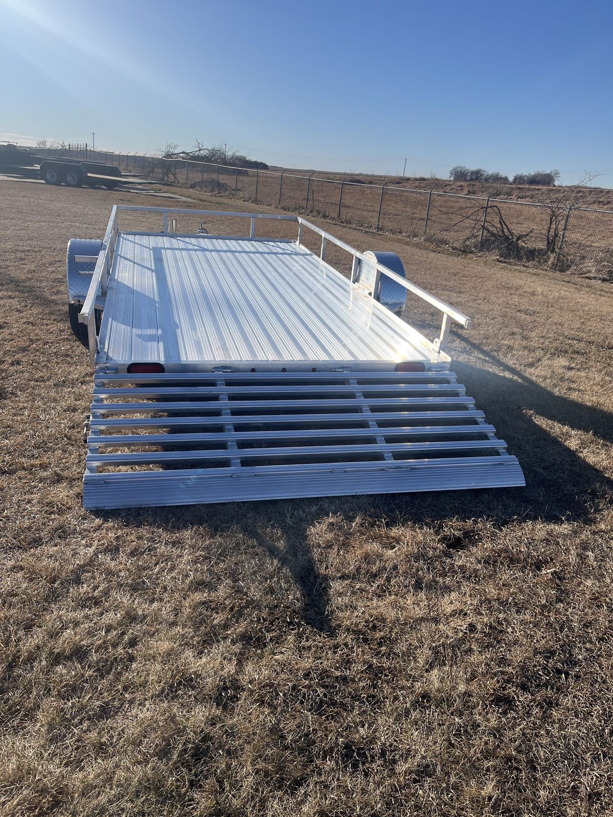 Cherokee 3.5K 14 FT Aluminum Utility Trailer