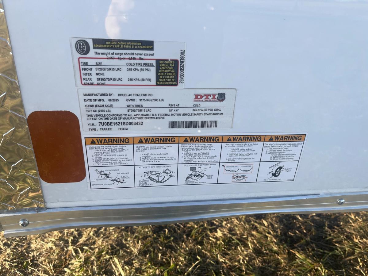 Douglas 16 FT Cargo Trailer