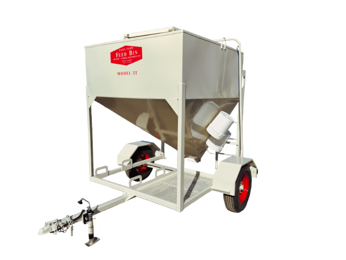 Apache 3 Ton Portable Feed Bin