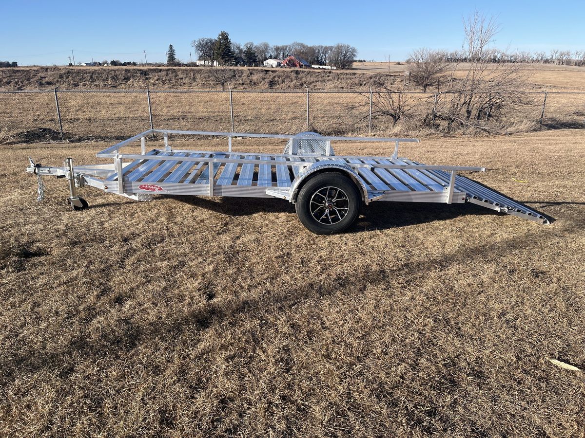 Cherokee 3.5K 12 FT Aluminum Utility Trailer