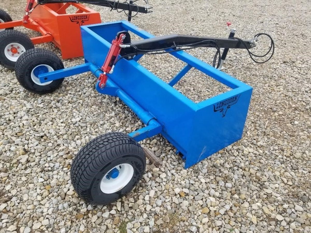 Industrias America Longhorn L6 Pull Type Box Scraper Hydraulic Lift_003