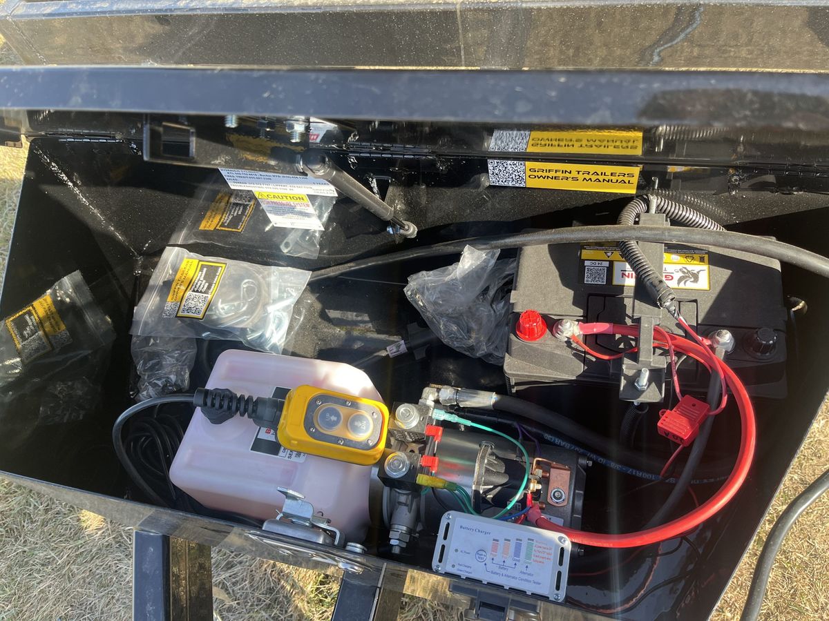 Griffin 7K 12 FT Dump Trailer