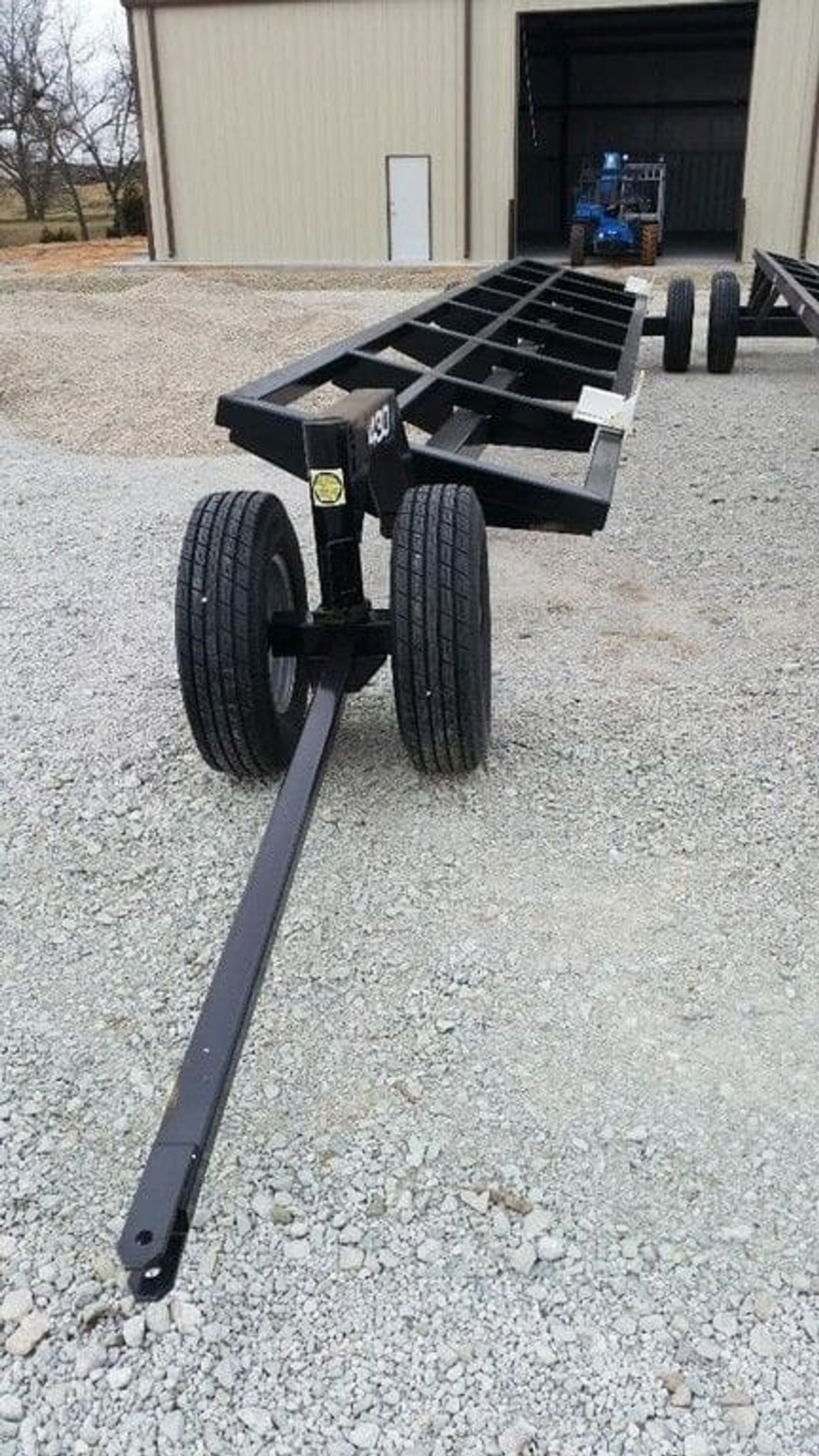 Industrias America 430 Header Hay Bale Trailer_002